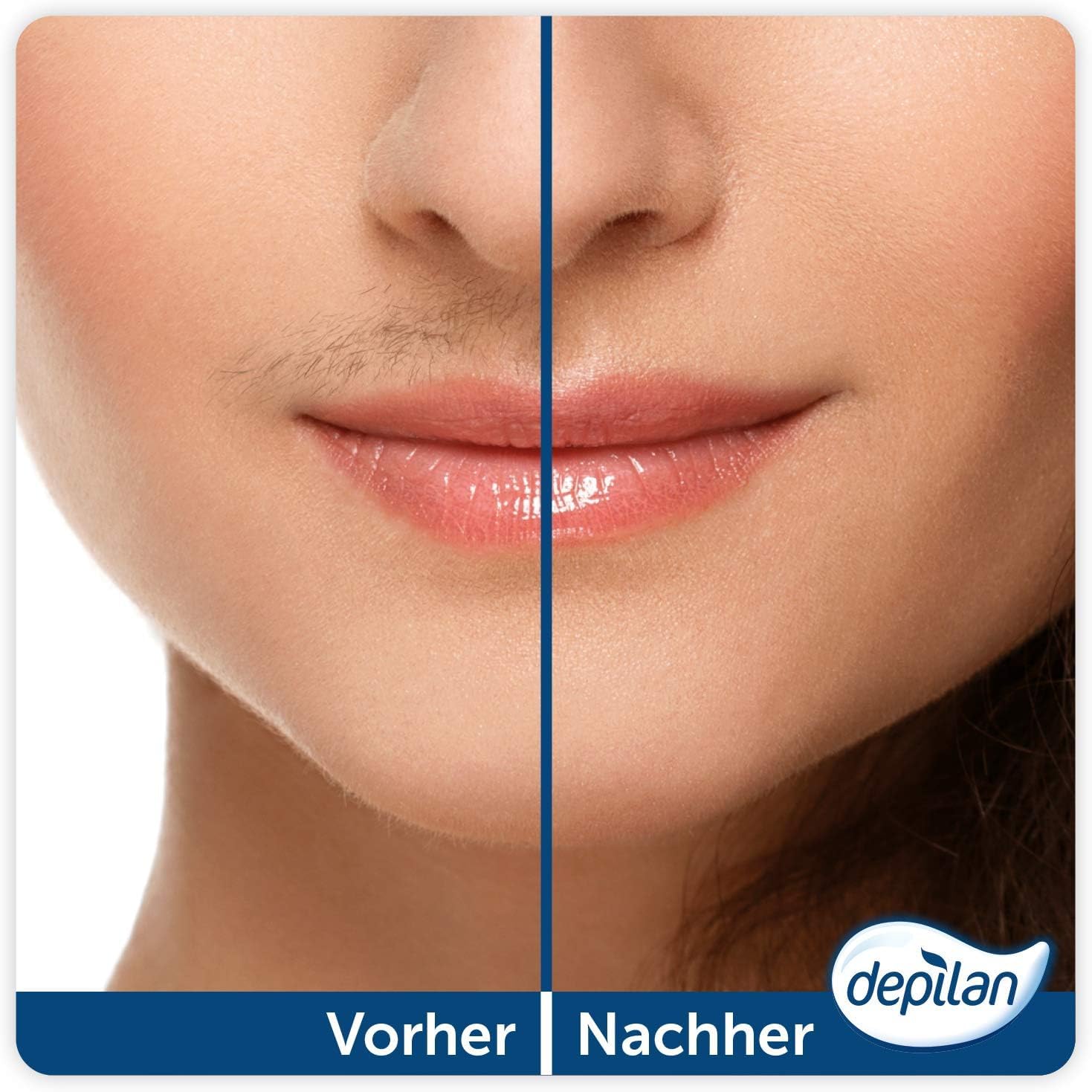 Depilan Invisible Bleichcreme für Körper- und Gesichtshaare 6 x 2x50ml