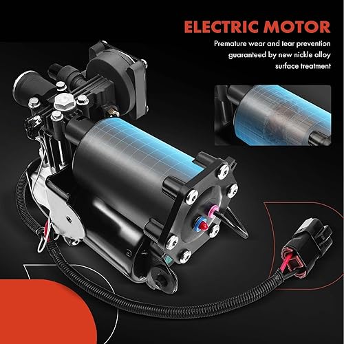 Miniatura 4 de A-Premium Compresor de suspensión de aire compatible con Hyundai Equus 2011 2012 2013 2014 2015 2016, Sedán, repuesto # 558103M000, 55810-3M000