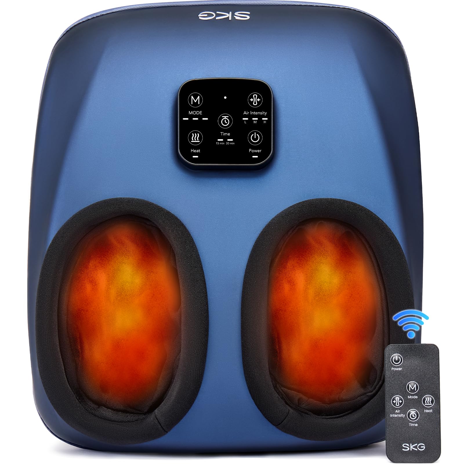 SKG Shiatsu Foot Massager with Heat & Remote