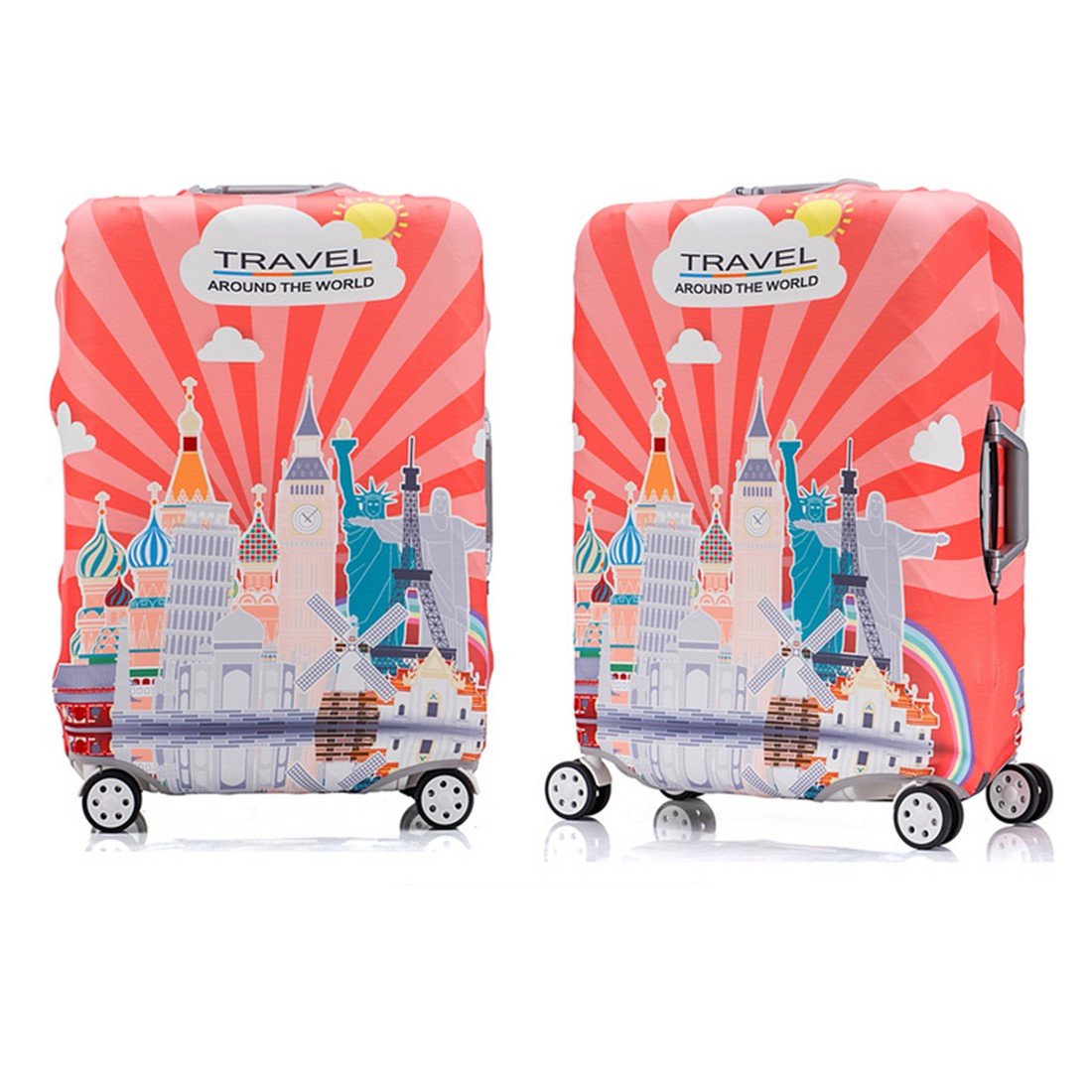 Elastico Cover Proteggi Valigia per 18-32 Pollici, Copri Valigia Anti-Polvere Copertura per Valigia Suitcase Cover