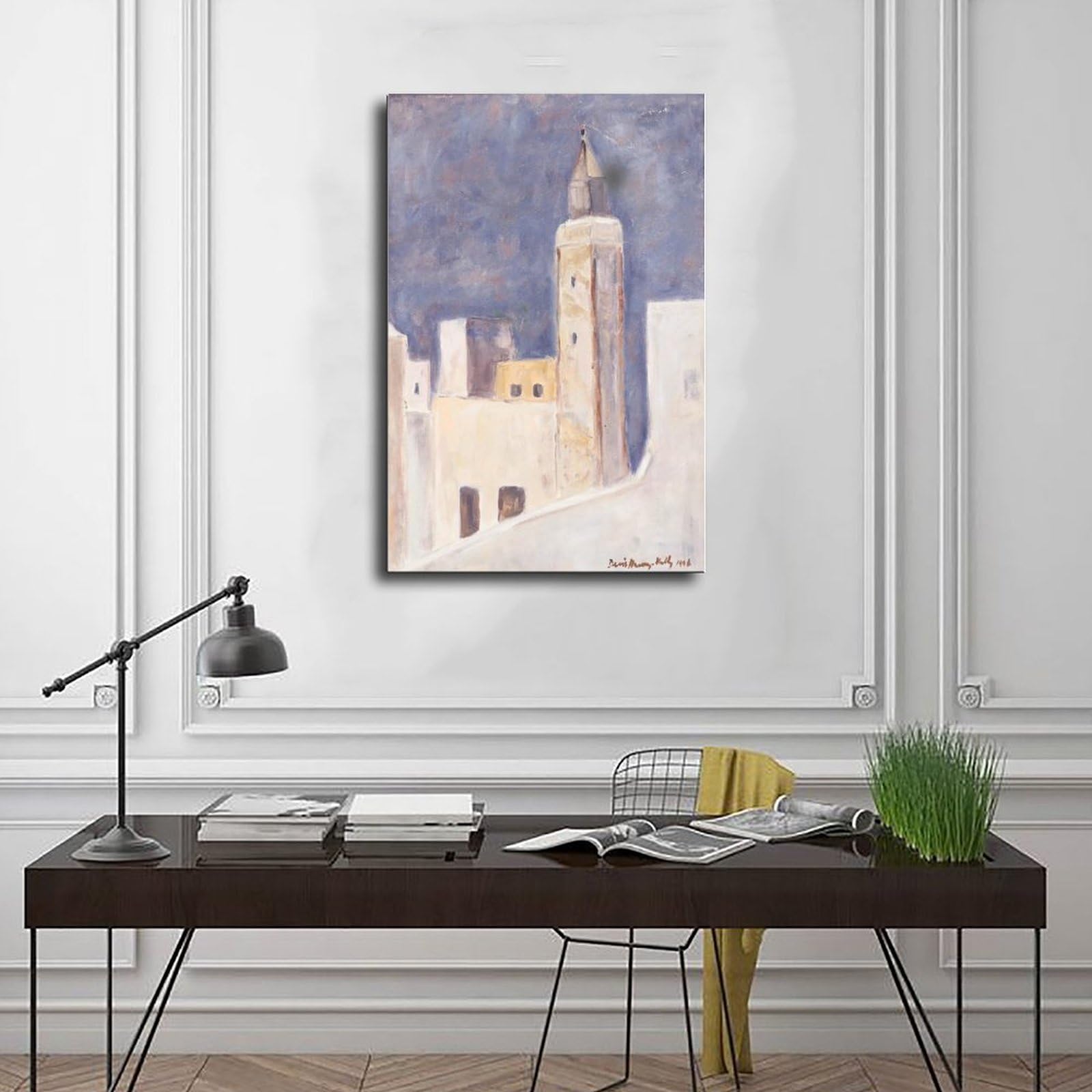 ANFOTCM Denis Harvey płótno plakat sypialnia dekoracja sport krajobraz biuro pokój dekoracja prezent 50 x 75 cm
