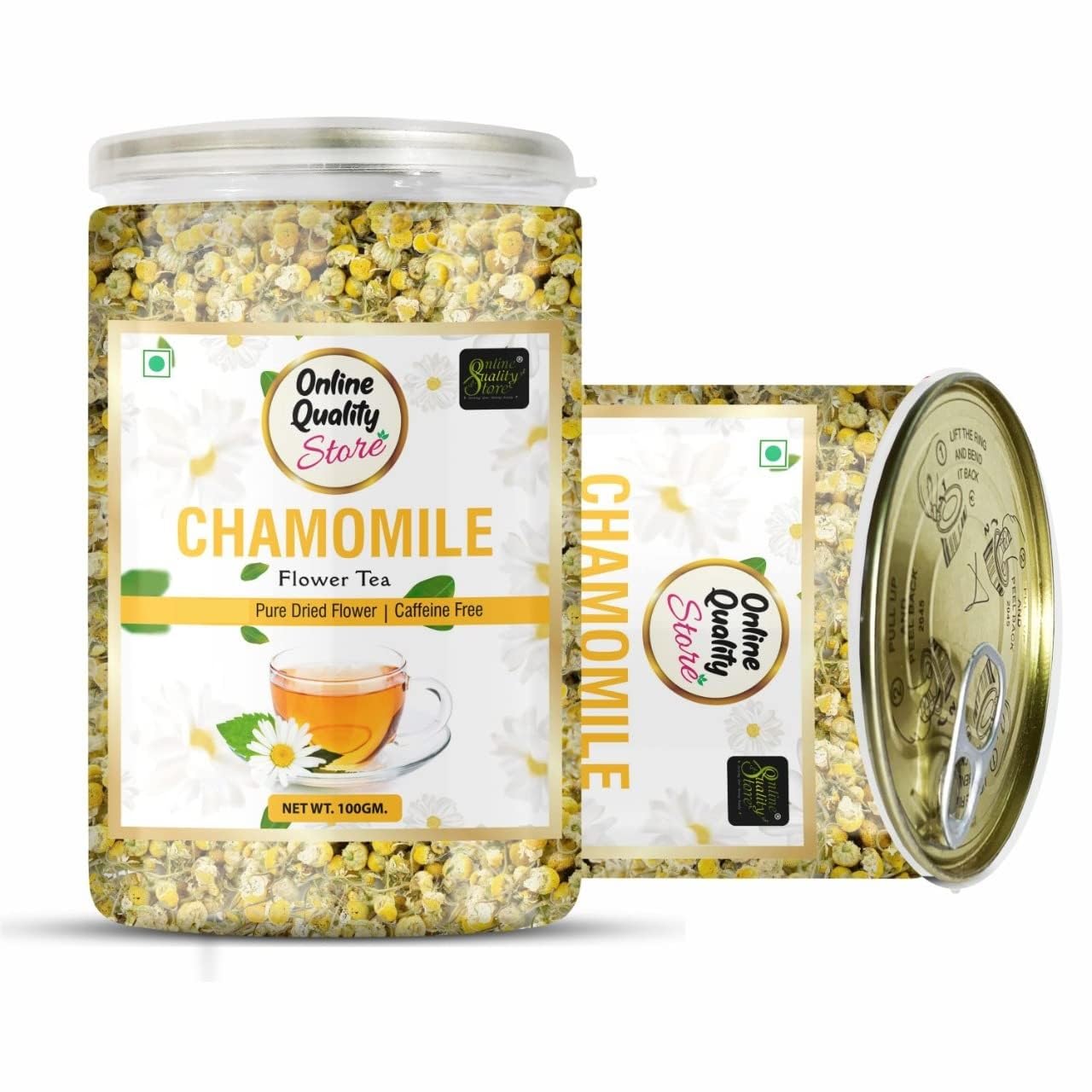 Buy Now Online Quality Store Chamomile Flower Tea - 100G | Caffeine ...