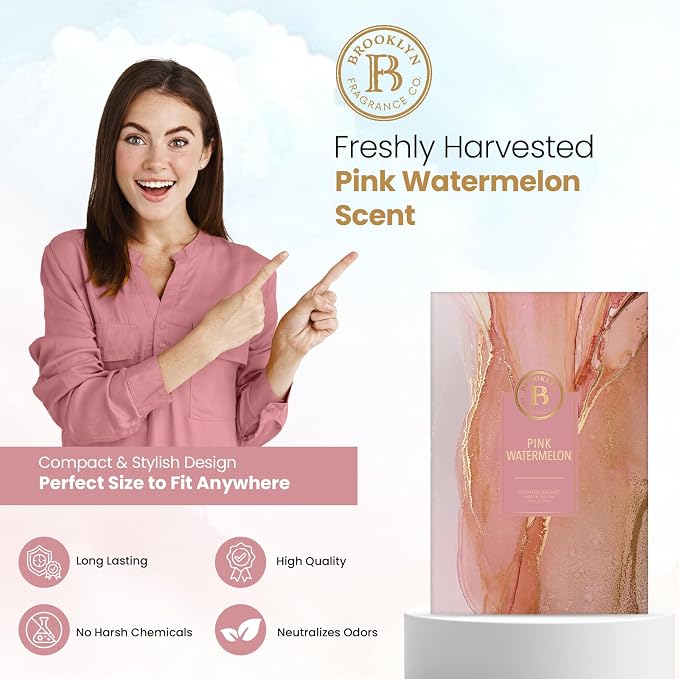 Sachets aromáticos de agua de sandía rosa - Pack de 6 miniatura 3