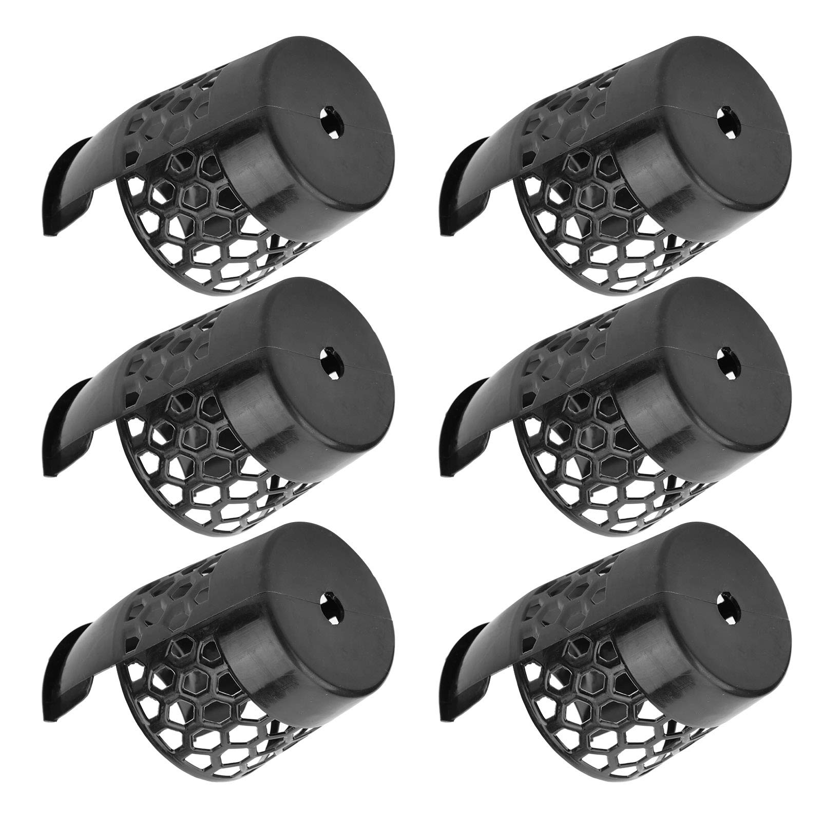 6 Tasche Portaoggetti per Palline da Biliardo, Cestini in Plastica per Tavolo da Biliardo, Tasche a Caduta, Accessorio per Borsa da Biliardo