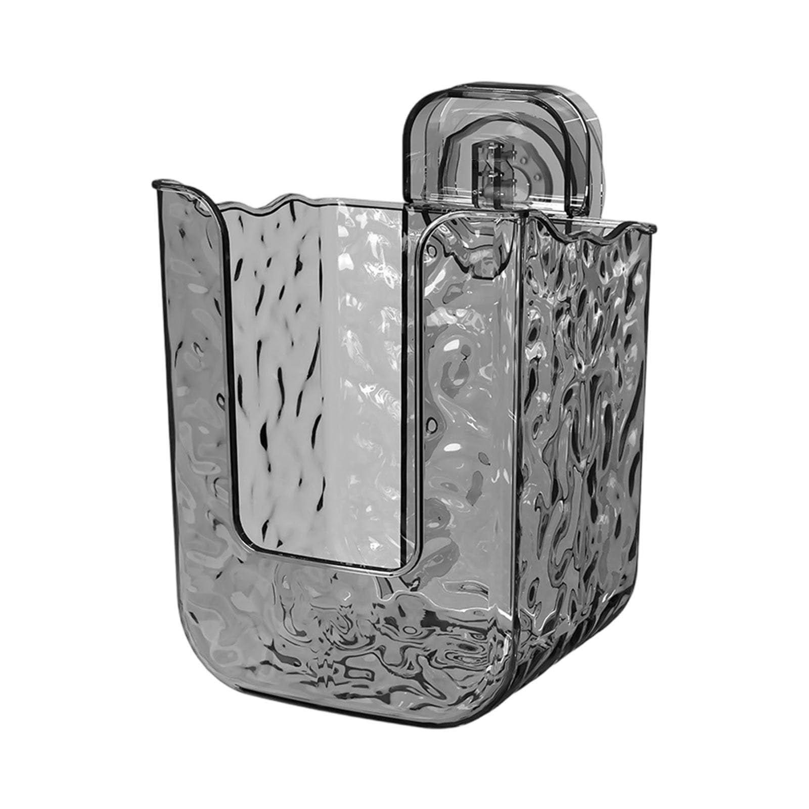 Kalttoy Lavishness Textured Wet Tissue Dispenser Wall Mounted Adhesive Complimentary Bathroom Planner PET Substance Damp Proof Storage Solution Wall Mounted Tissue Dispenser PET