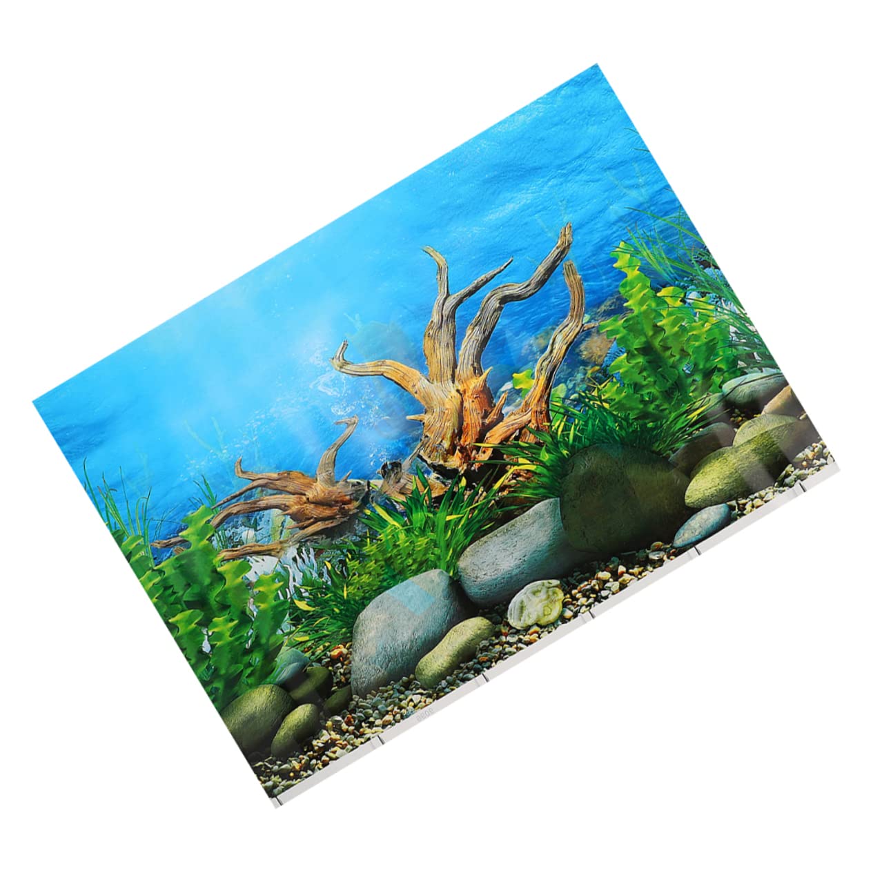 Toyvian 4 Pezzi Sfondo del Serbatoio del Pesce pianta Lo Sfondo dell'acquario Si aggrappa Acquatico impostore sfondi di Decorazioni per acquari Decorazione del Serbatoio del Pesce Vinile