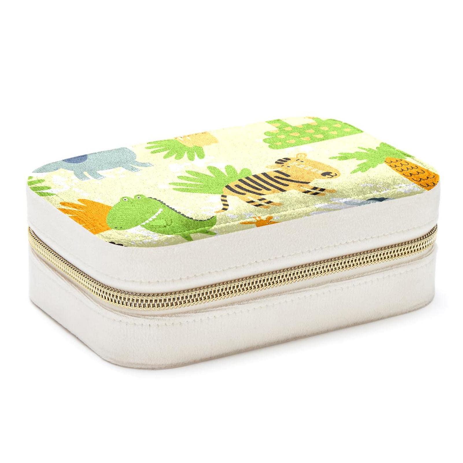 Organiseur de bijoux voyage faune - Écrin portable pour vos week-ends