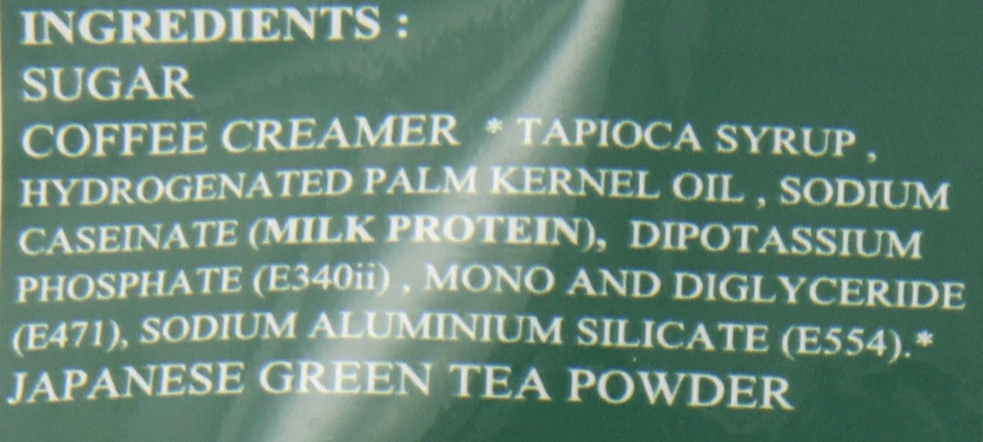 Possmei Bubble Tea Mix Instant Powder, Green Tea, 2.2 Pound