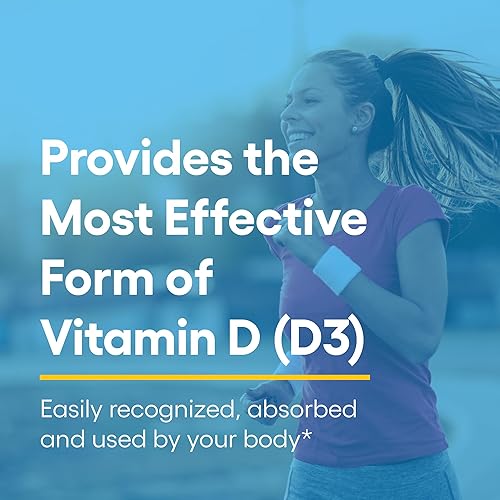 Miniatura 3 de Natural Factors Vitamina D3 5000 UI 125 mcg apoya huesos fuertes músculos y función inmune 240 cápsulas blandas