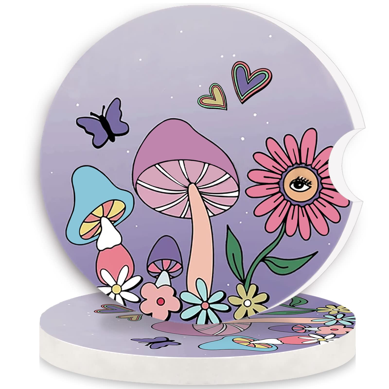 Car Coasters 2 Pack,2.56