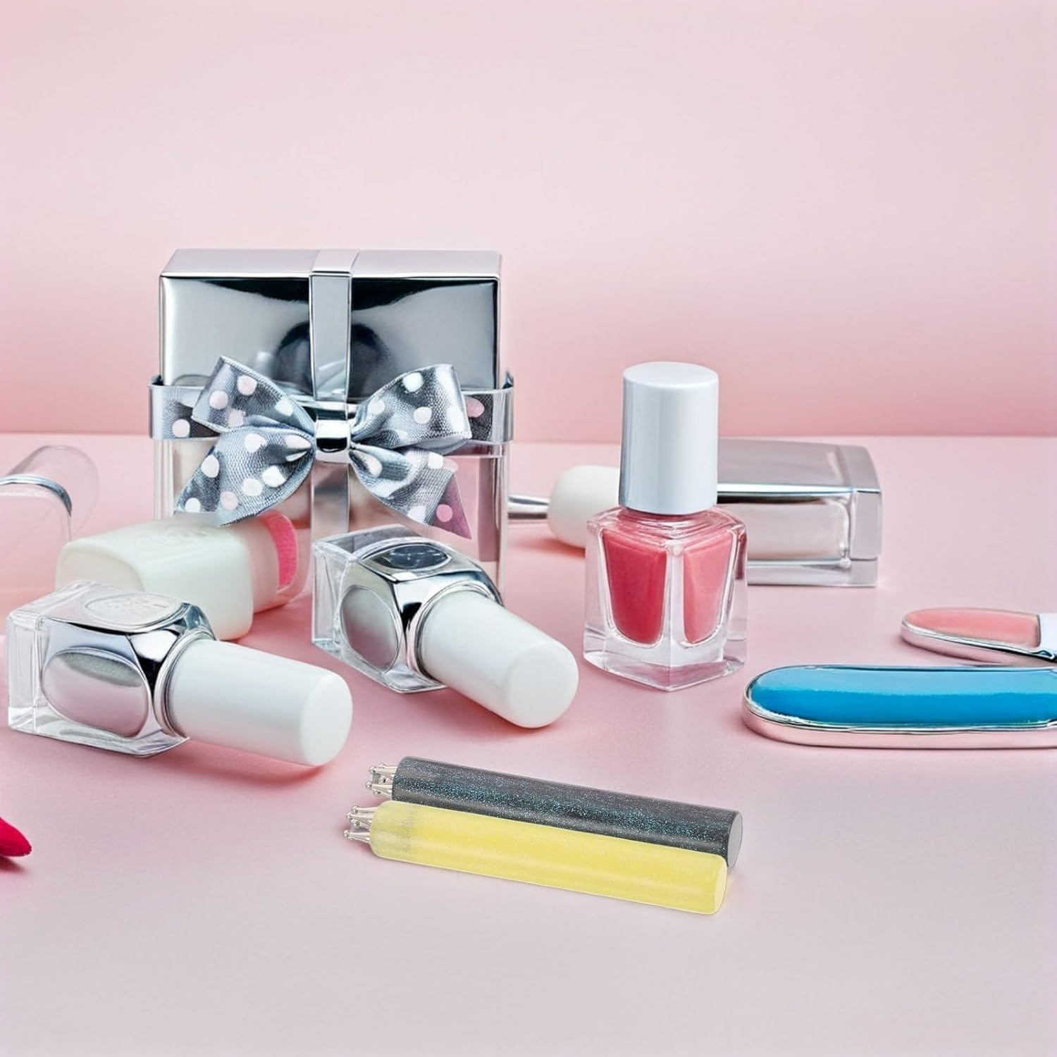 4pcs Nail Art Dotting Tool with Five Petal Tip Acrylic Pen Set