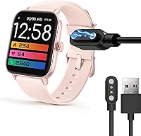 Vista 2 de Compatible con el cargador de reloj inteligente MILOUZ, cargador de repuesto de cable de carga USB magnético compatible con reloj MILOUZ IDW19