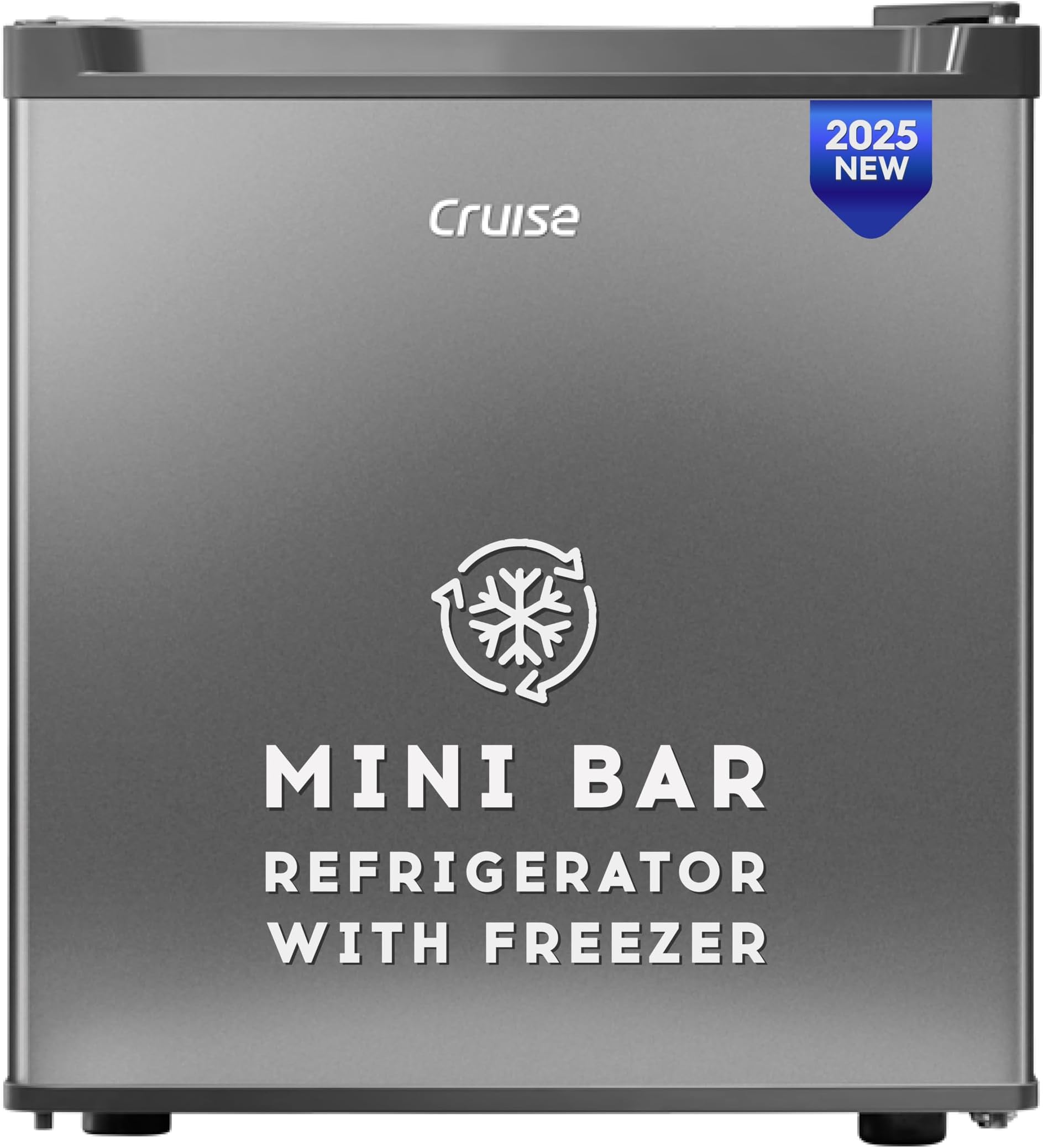 Cruise 45 L 2 Star Compact Minibar Refrigerator with Freezer Compartment - Direct Cool Technology (Single Door, Graphite Grey, CRDSVK-FZ1050G)