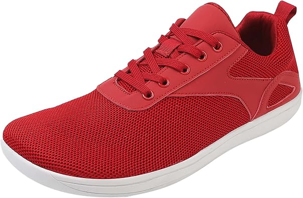 Fashion Sneakers Men Flat Lightweight Lace Up Mesh Breathable Sport Walking Shoes Comfortable Trends Fitness Sneakers