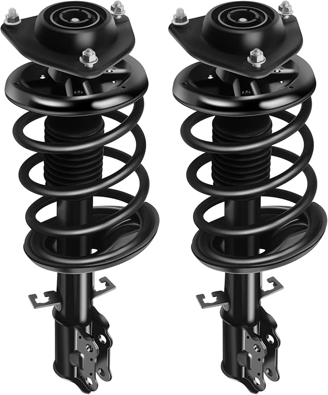 ECCPP Front Struts Spring Assembly Fit for 2004-2009 for Kia Spectra | Complete Struts Assembly Struts Shock Absorber Fit for 2005 2006 2007 2008 2009 for Kia Spectra5 Set of 2 FWD