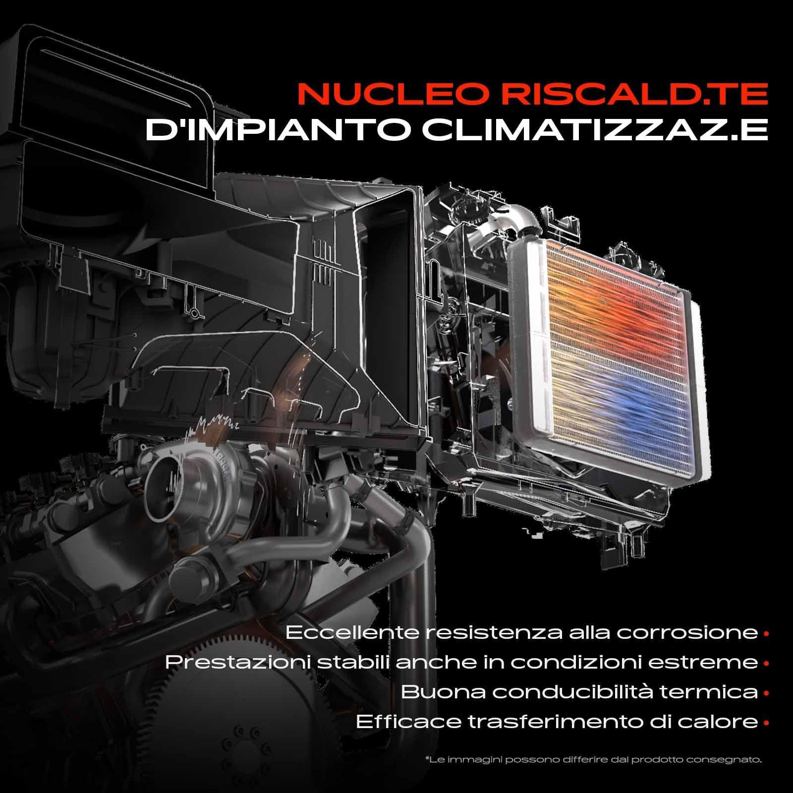 Frankberg Scambiatore di Calore Compatibile con Golf VII 5G1 BE1 BE2 BQ1 A3 8V1 8VK O.c.t.a.v.i.a III 5E3 NL3 NR3 Q3 F3B Leon 5F1 Golf Alltrack BA5 BV5 Replace# 5Q0819031