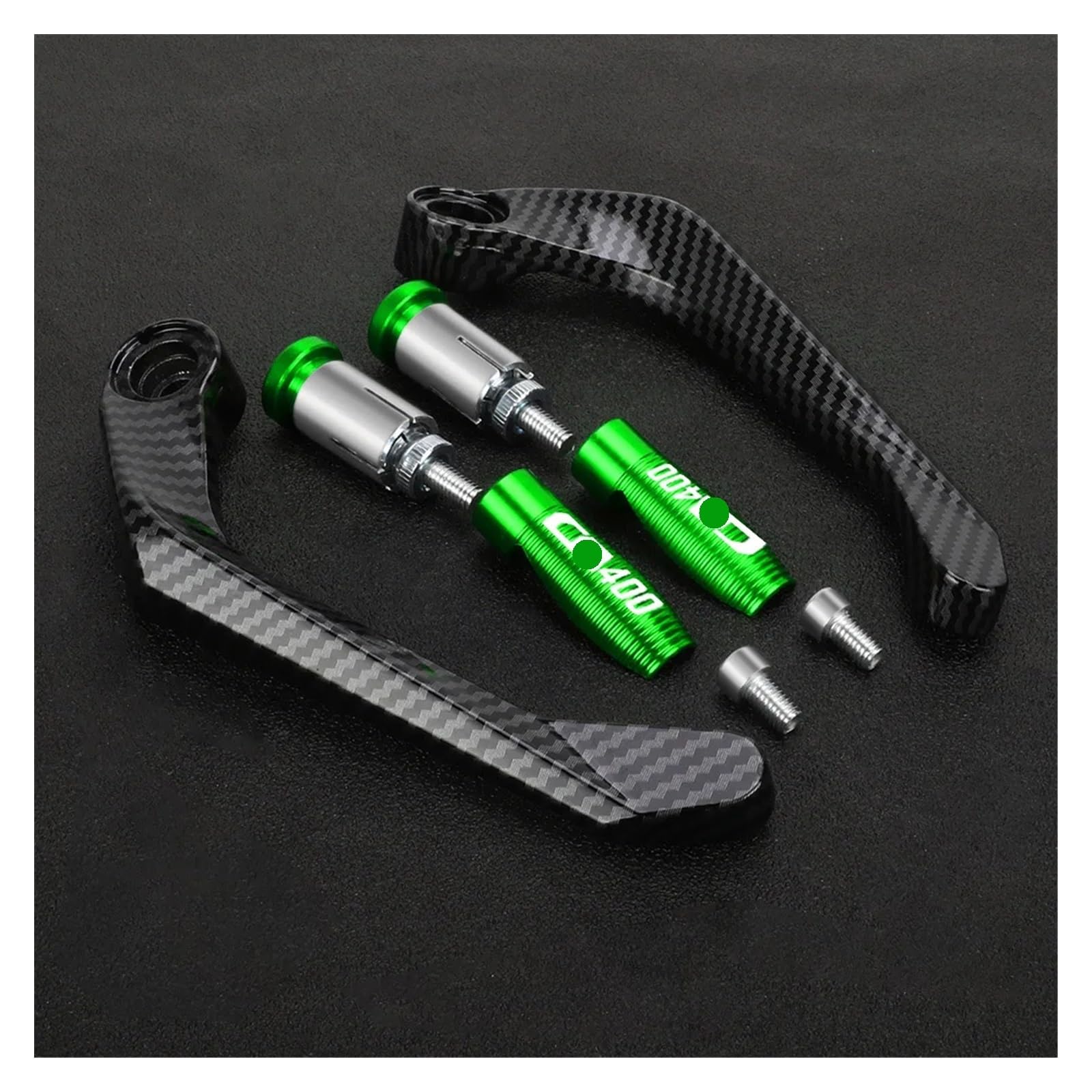Protège-mains moto en aluminium pour CB400 et CB400SF - 5