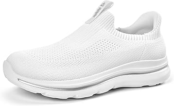 Slip-on trainers, women's slip-on shoes, made of fabric, comfortable fabric shoes, women's as lightweight slippers