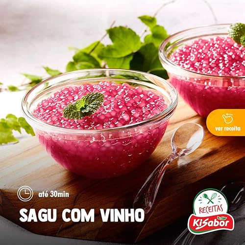 KiSabor Sagu De Mandioca Kisabor 500 Gramas