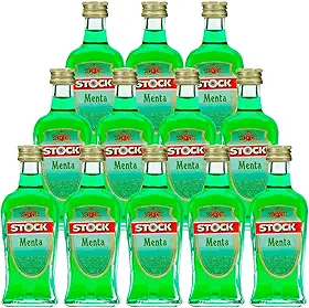 Stock Miniatura Licor de Menta Creme de Menta 50ml 12un