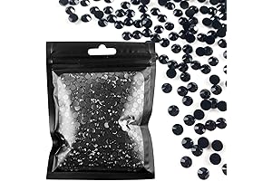 3000PCS Black Resin Rhinestones