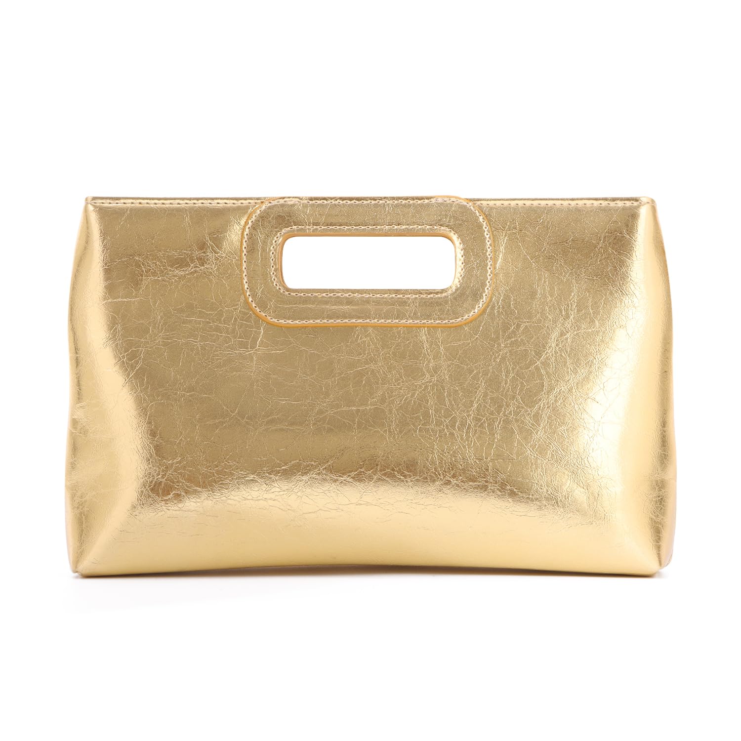 EVEOUT Dames Acryl Clutch Portemonnee Elegant Gemarmerde