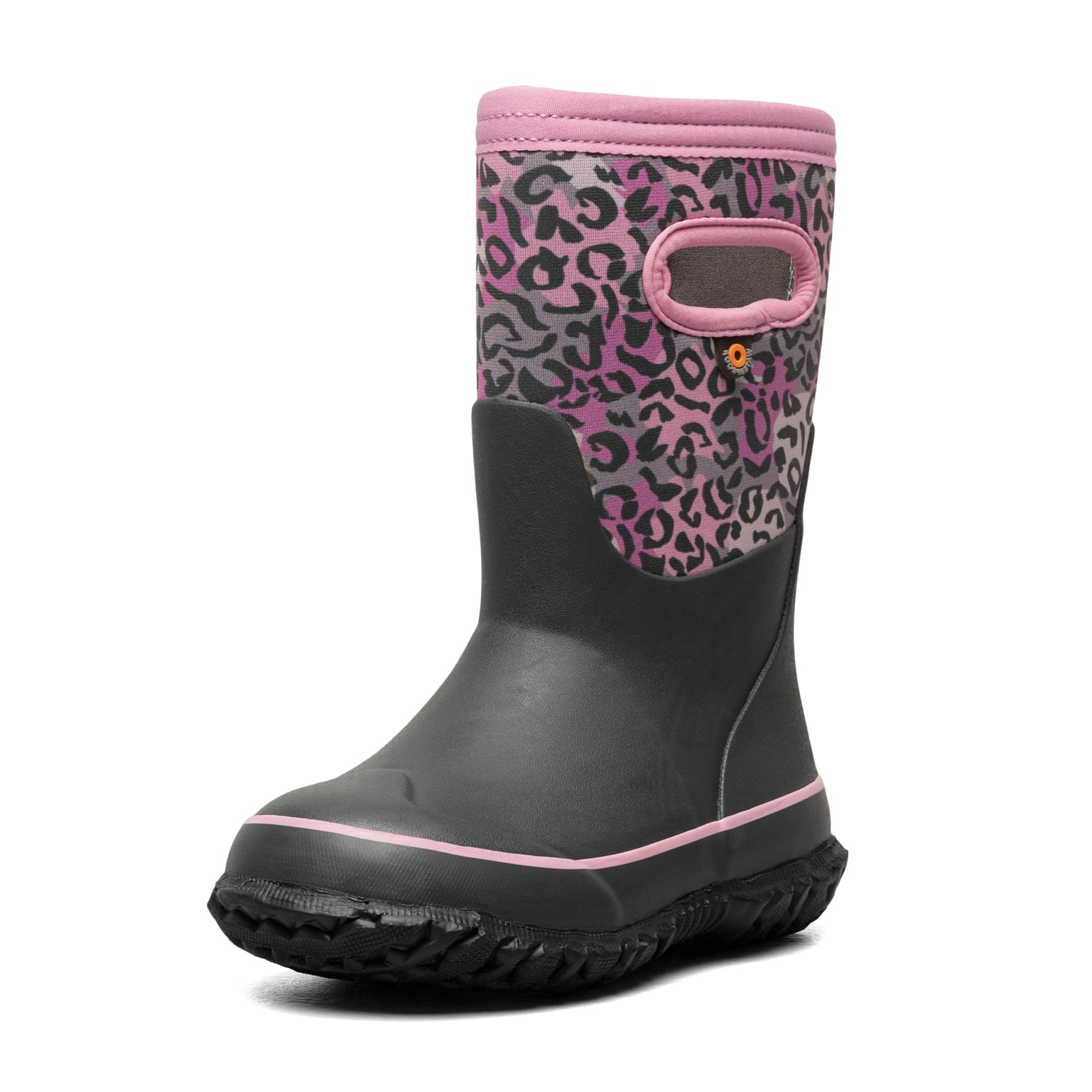 BOGS Grasp Kids Waterproof Rain Boots, Insulated Winter Snow Boots
