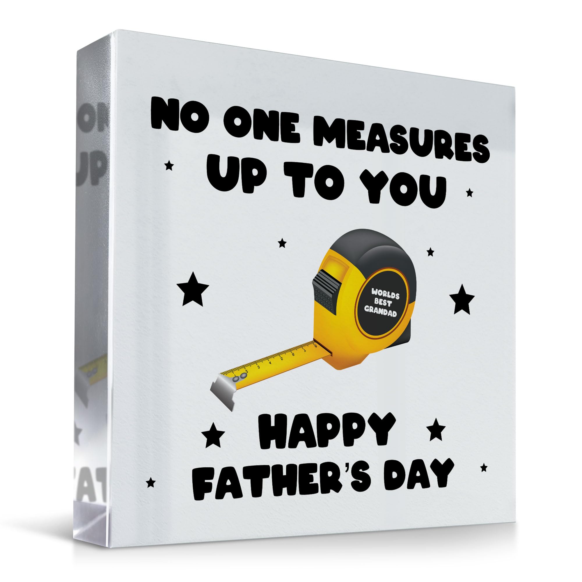 Red Ocean Fathers Day Gift For Grandad No One Measures Up To You Novelty Gift For Grandad From Granddaughter Grandson Best Grandad Gift Thank You Gift For Grandad Tool Gift For Him Keepsake