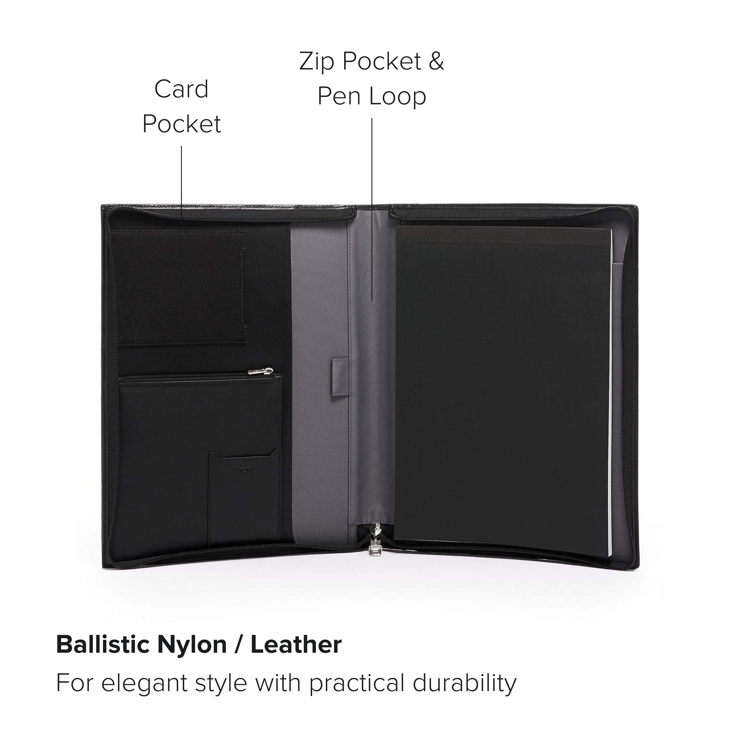 Amazon.co.jp: TUMI - アルファ ジップアラウンド レターパッド 
