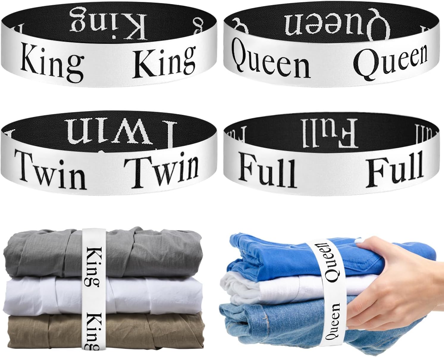 4PCS Bed Sheet Fastener Organizer,Bed Sheet Storage