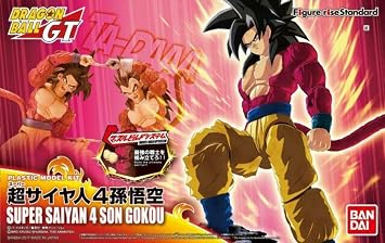 Dragon Ball GT Super Saiyan 4 Son Goku New PKG Ver, Bandai Figure-rise Standard