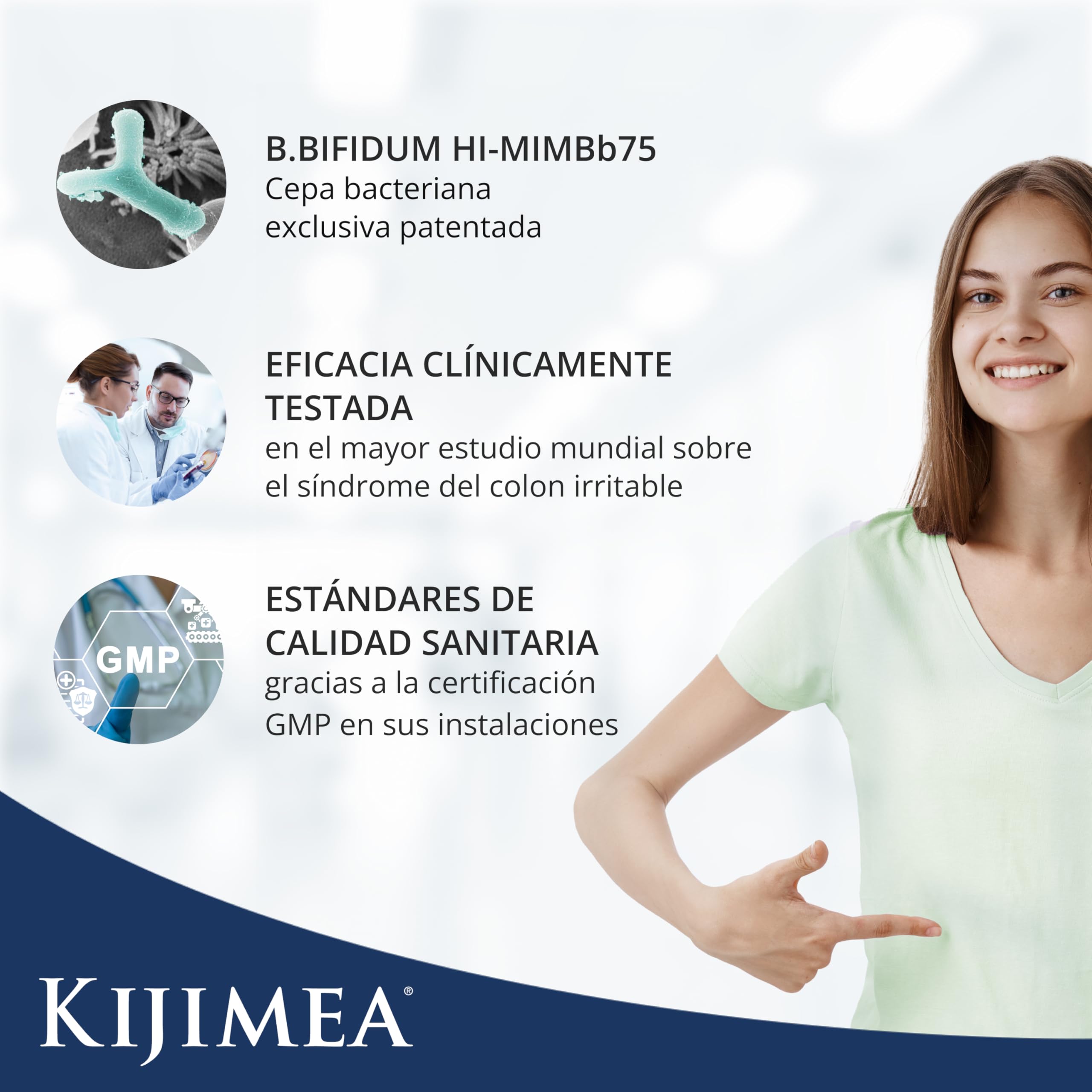Kijimea Colon Irritable PRO | Cápsulas para el colon irritable con cultivos de bacterias Bifidobacterium - 28 cápsulas