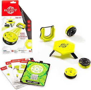 Bizak Magshuto Magkit Green Training Set, with Launcher, Mag Pods, Challenges by Points, +8 Years, 30695171-2