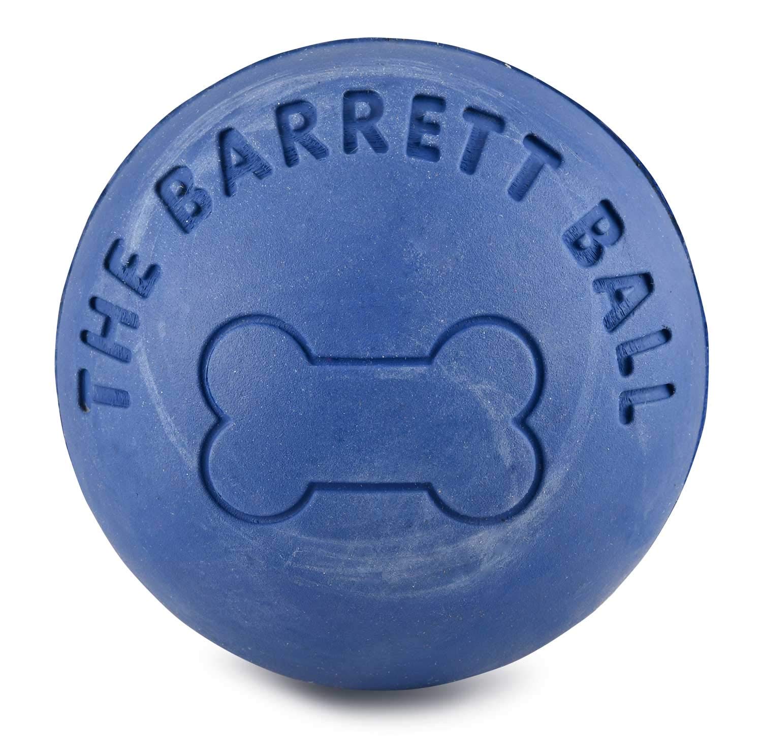 SPOT Ethical Barrett Ball Virtually Indestructible Rubber Ball Medium Dog Toy