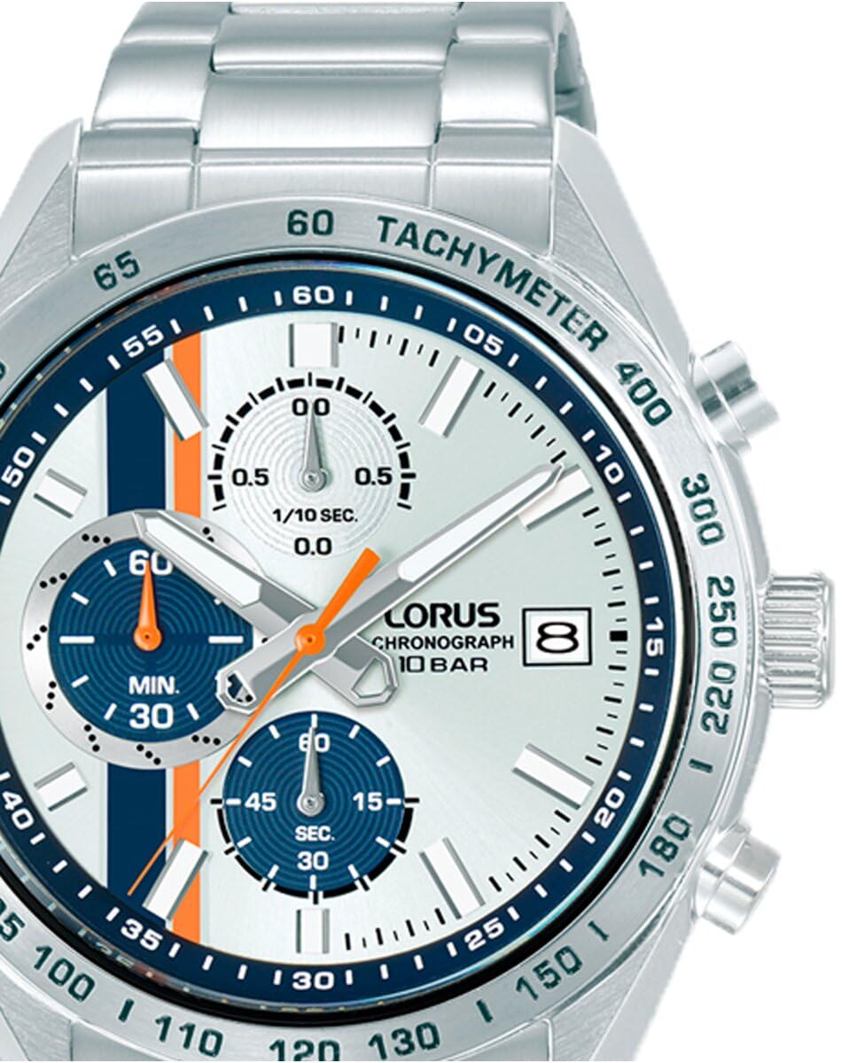Lorus Herren Uhr Quarz mit Edelstahlgehäuse