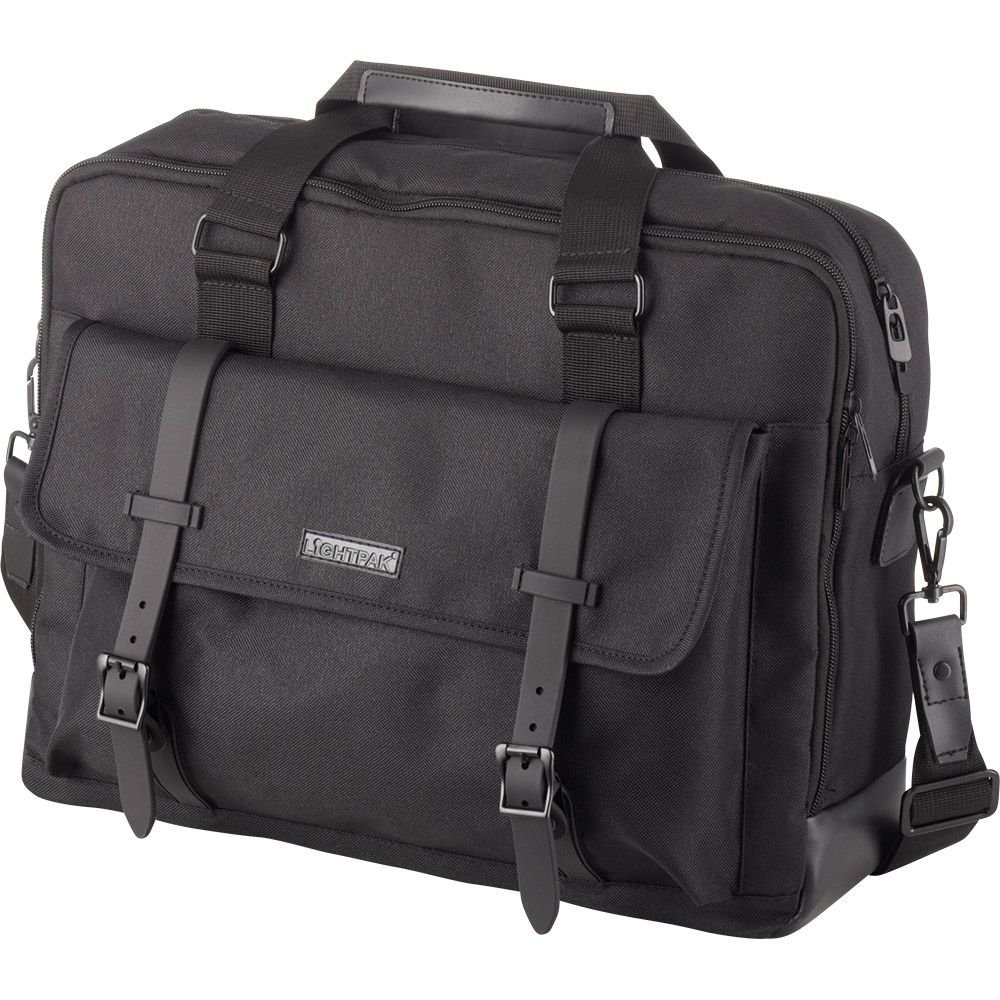 Sac portable Lightpak TWYX en polyester noir au design minimaliste - 3