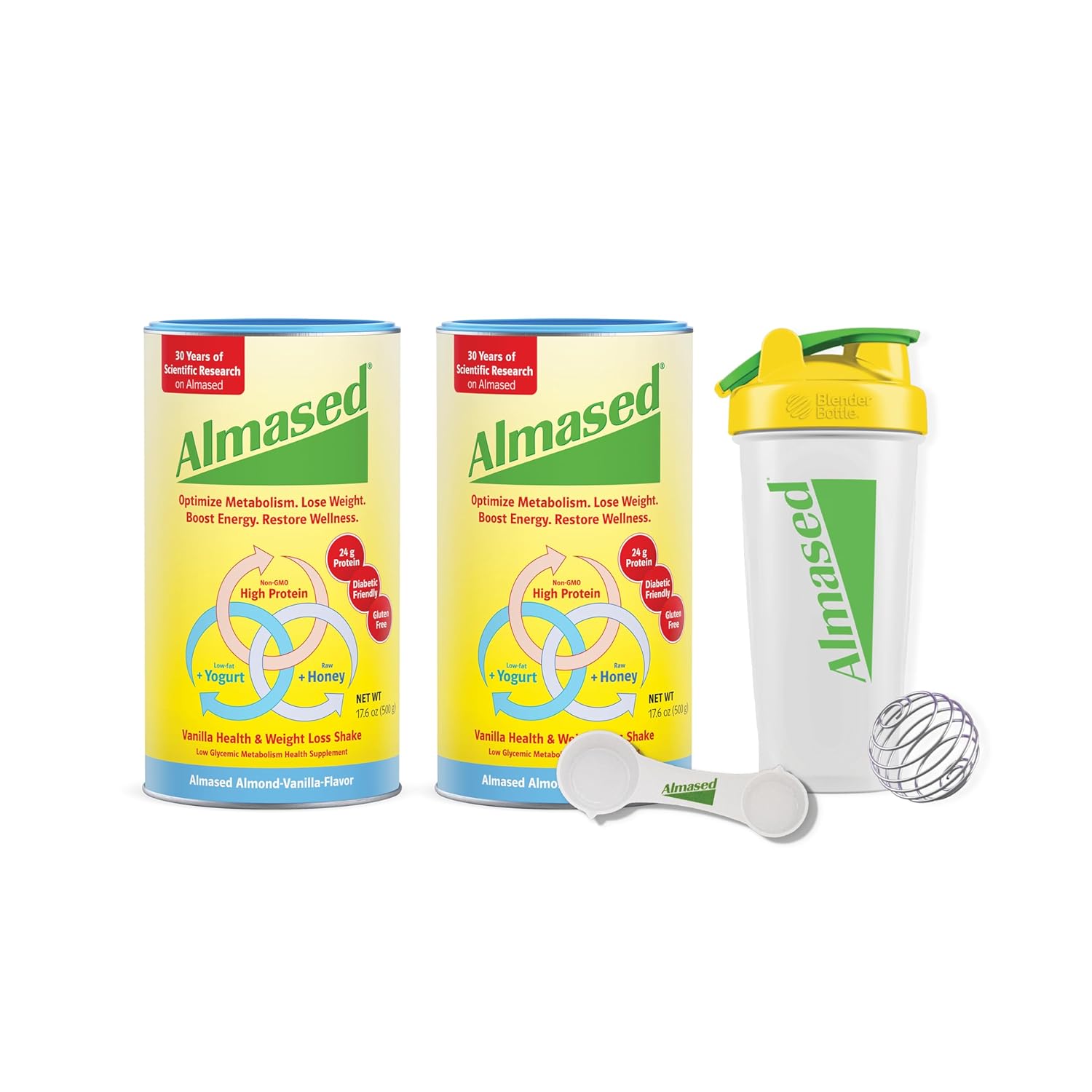 Almased Protein Powder for Weight Loss Kit for Men & Women