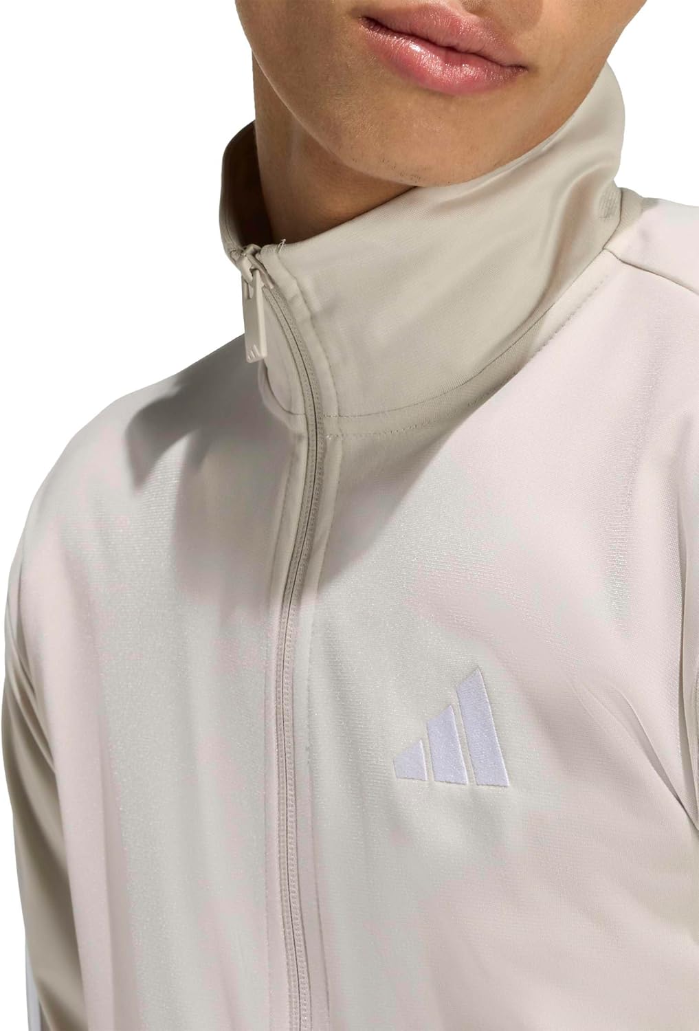 adidas mens Essentials Warm-up 3-stripes Track Top - Image 4