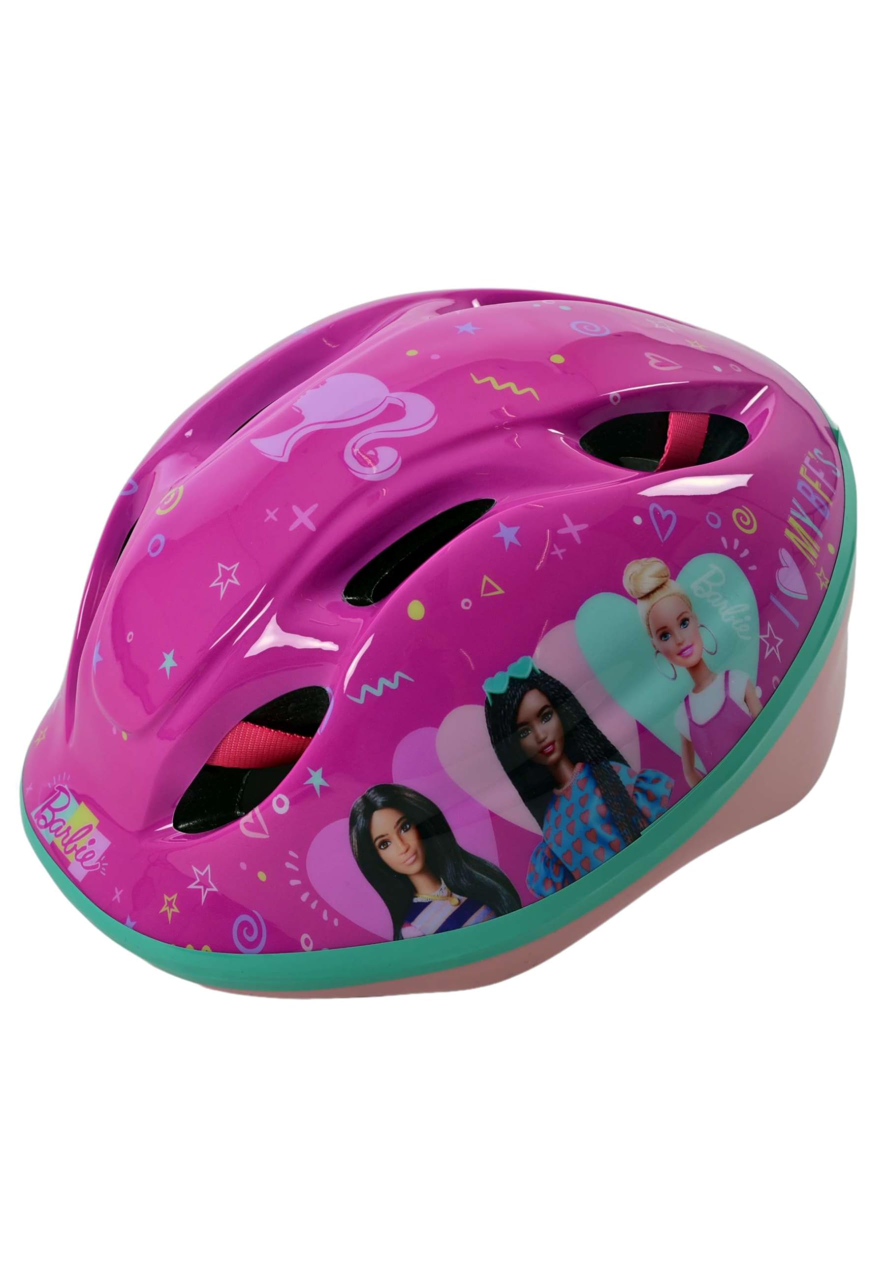 Casco da bicicletta per bambini, 3 anni, taglia 52-56, 220 g, leggero, schiuma EPS, chiusura a scatto e aperture di ventilazione, sicuro ed elegante