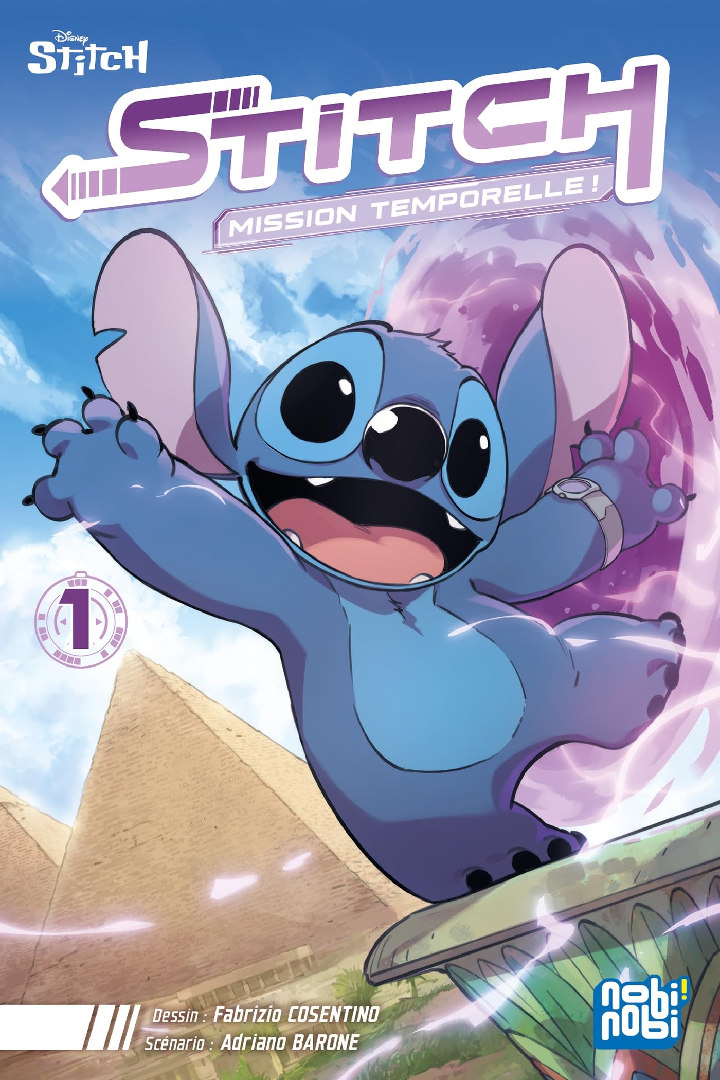 Stitch mission temporelle,01 - Yumi Tsukirino - Nobi Nobi - broché - Manga