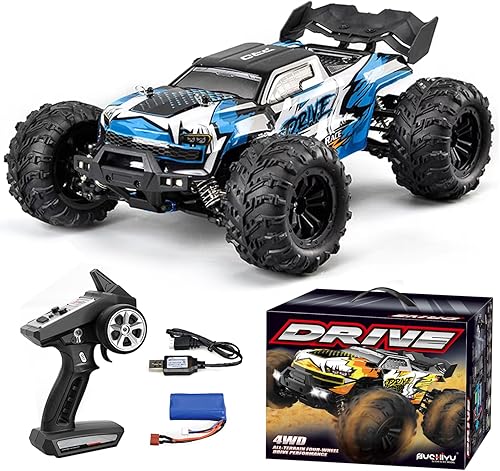 Miniatura 12 de Auto RC rápido sin escobillas 1/12 para adultos, 4WD eléctrico todoterreno RC Monster Truck, 60KM/H de alta velocidad RC coche con Hobbywing ESC,