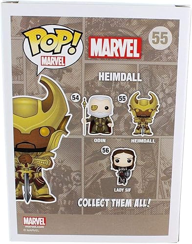 Miniatura 3 de Funko POP Marvel (Bobble): Figura de acción de Heimdall con casco