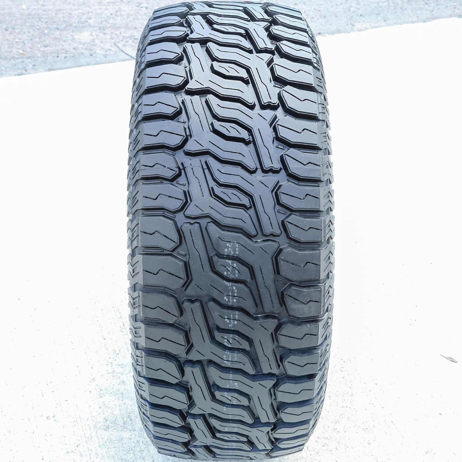 RD-9 R/T All-Terrain Mud Off-Road Light Truck Radial Tire-33X12.50R22LT 33X12.50X22 33X12.50-22 109Q Load Range E LRE 10-Ply BSW Black Side Wall
