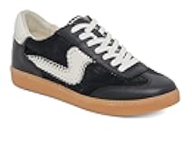 Women's Notice Stitch Sneaker, Onyx Calf Hair, 8.5