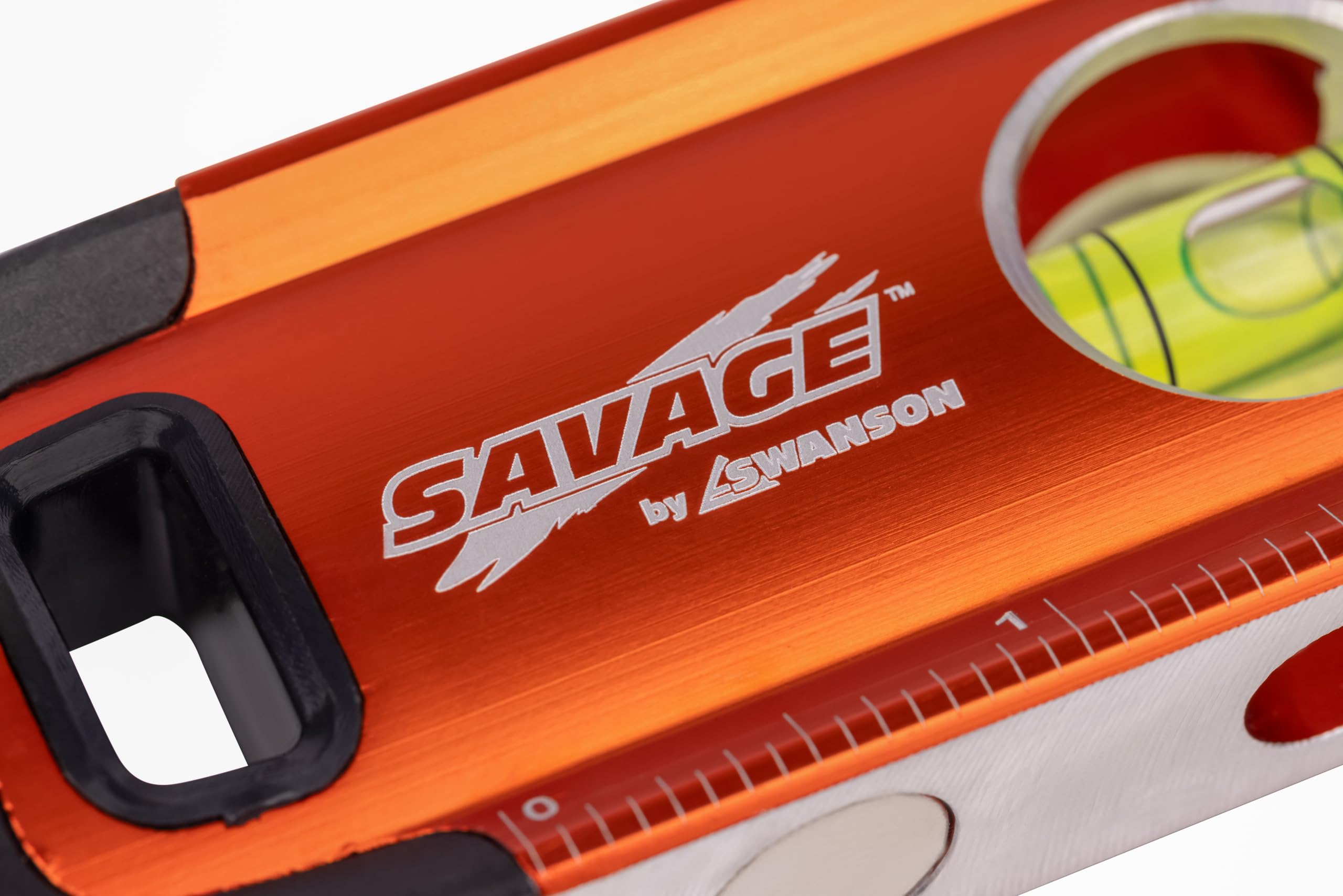 Savage Aluminum Torpedo Level - Orange -3