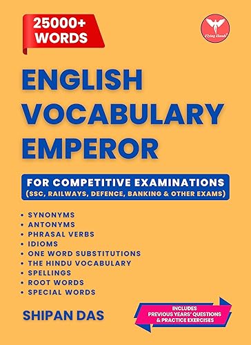 English Vocabulary Emperor for Competitive Examinations [Paperback] Shipan Das