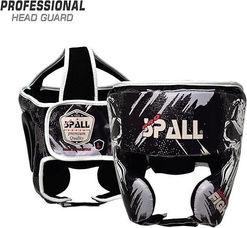 Miniatura 3 de Spall Pro US Head Guard - Casco de entrenamiento de artes marciales, artes marciales, artes marciales, artes marciales MMA y taekwondo, casco de