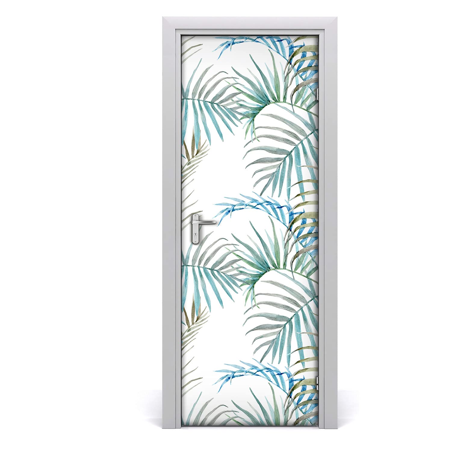 Autocollant de porte imperméable décoration de porte amovible 77x200