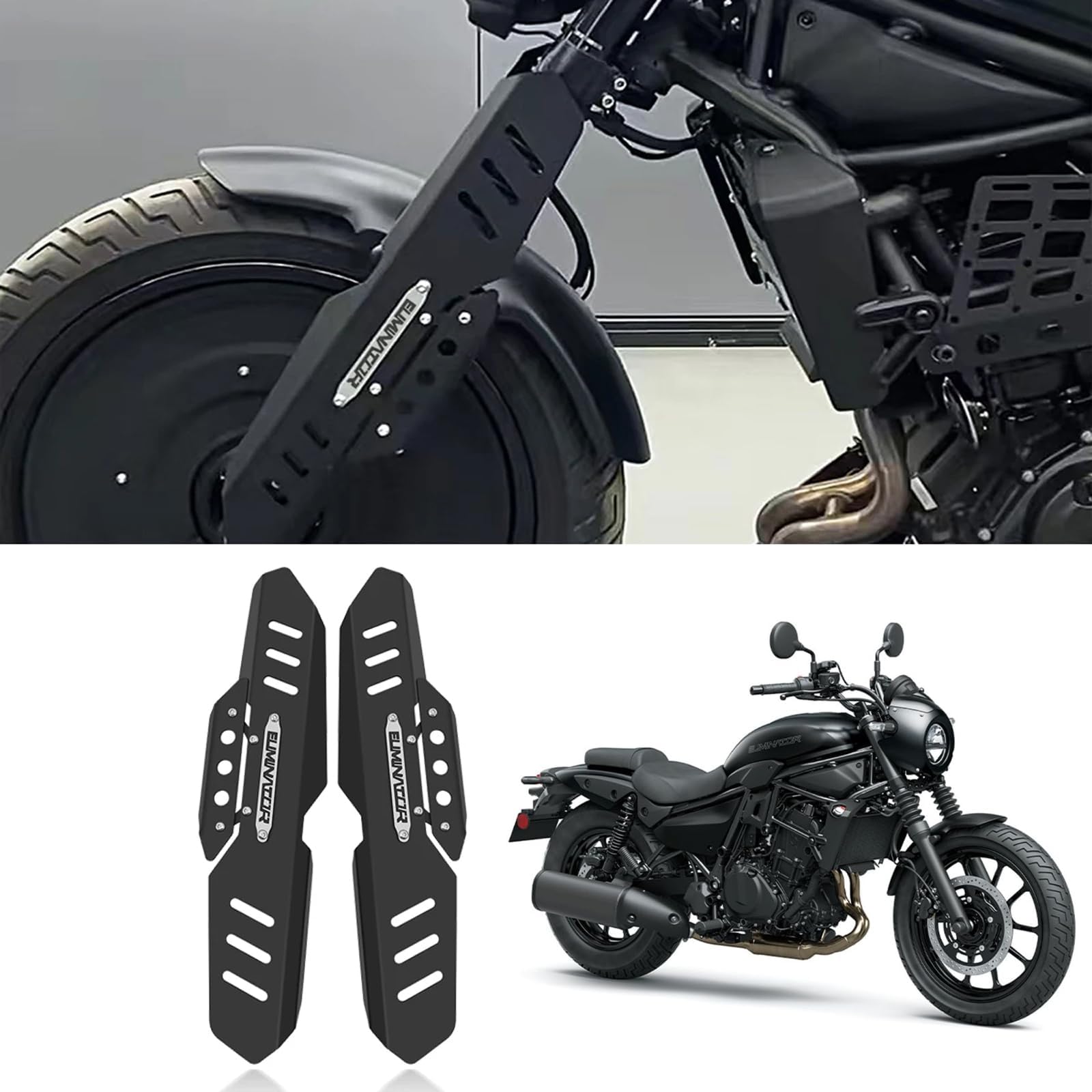 FOR Eliminator se400/450/500 Eliminator se 400 450 500 SE E400 E450 E500 2024 2025 front shock absorbing decorative cover aluminum alloy front fork