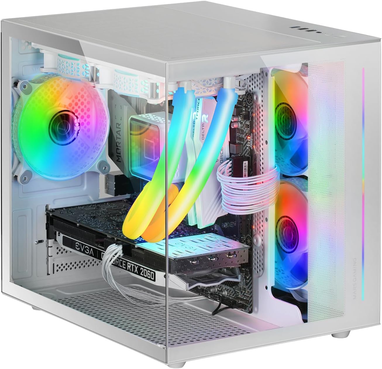 .ES PC'S GAMING • PC Gaming • P-One • Personalizado con TU Nombre • AMD RYZEN 5 4600G 6 x 4,20ghz • VGA AMD Vega • 16gb RAM DDR4 • M.2 1 TB • Windows 11 Pro • Ordenador Sobremesa con RGB